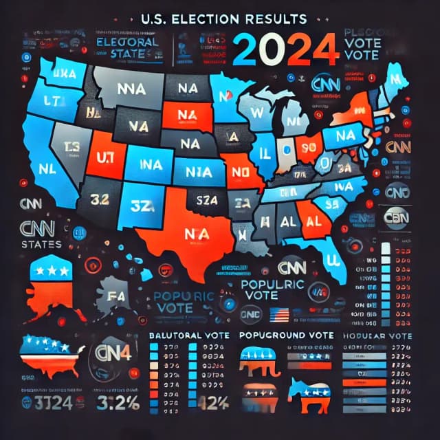 2024 U.S. Election Results: A Detailed Breakdown of the Popular Vote, Electoral College, and Key State Outcomes